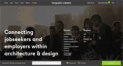 Desktop Screenshot of bespokecareers.com